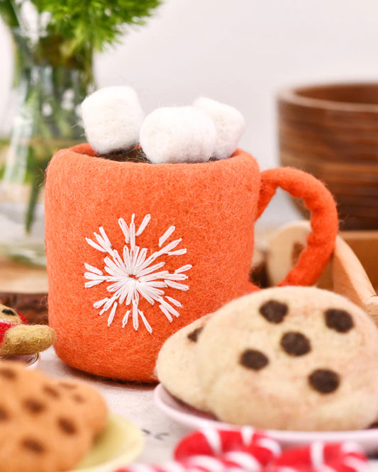 *PRESALE* Felt Hot Chocolate Cacao with Marshmallows