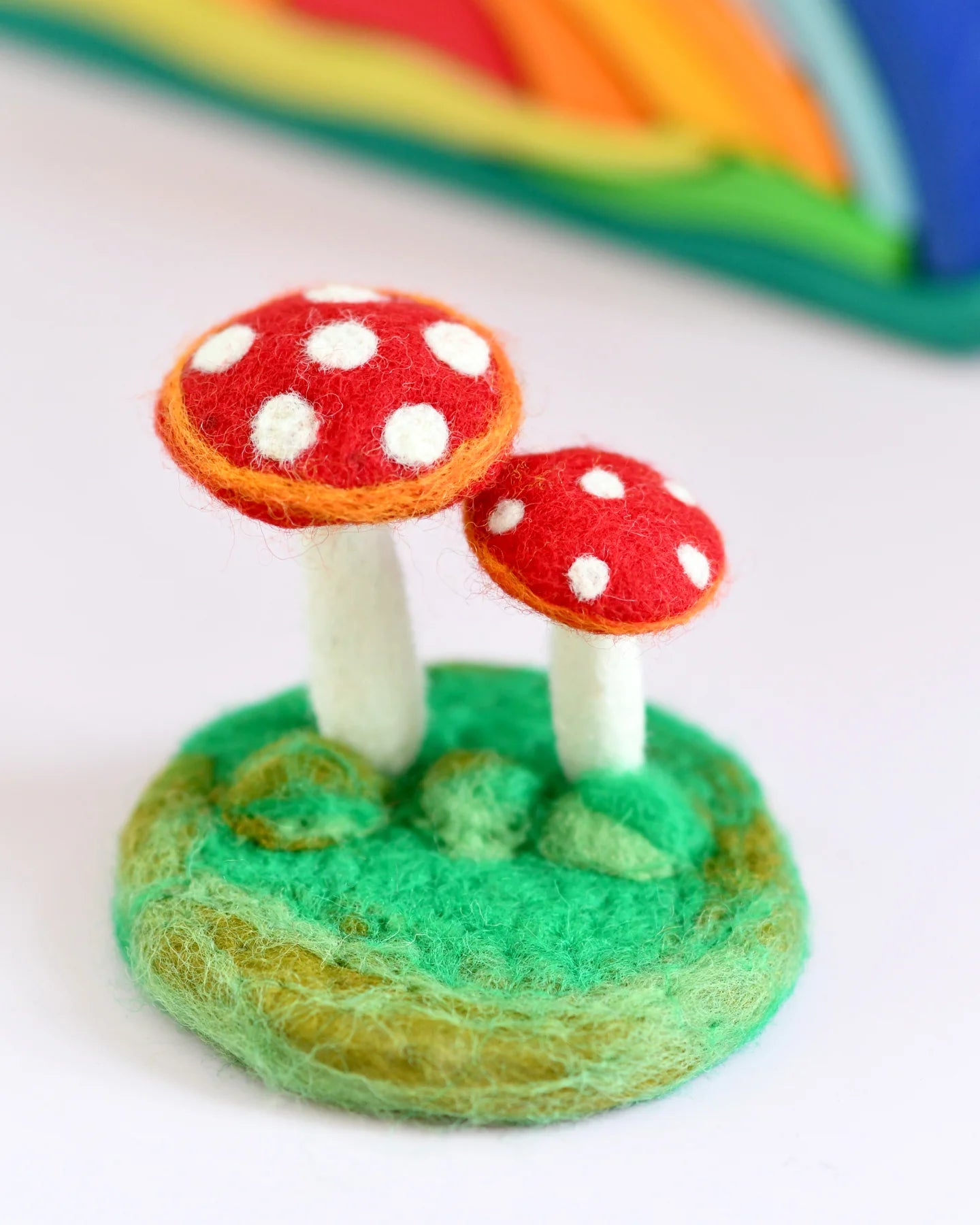 Felt Toadstools