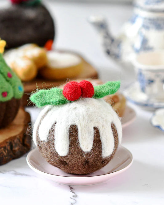 *PRESALE* Felt Christmas Pudding (Round)