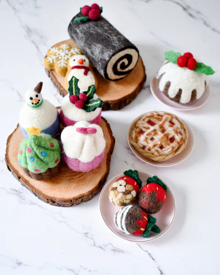 *PRESALE* Felt Christmas Pudding (Round)