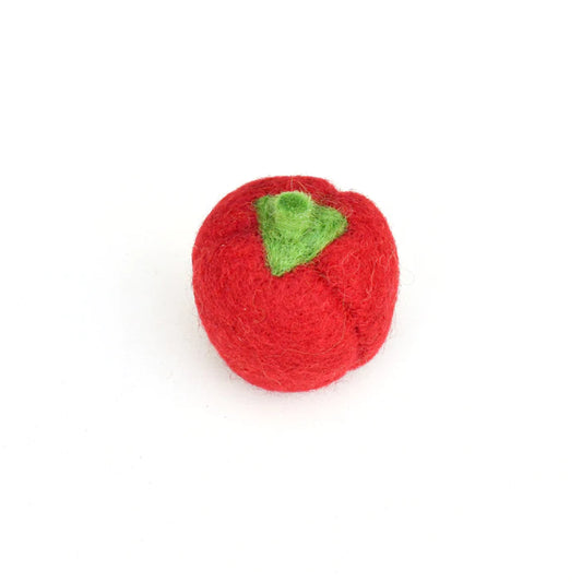 Felt Red Bell Pepper