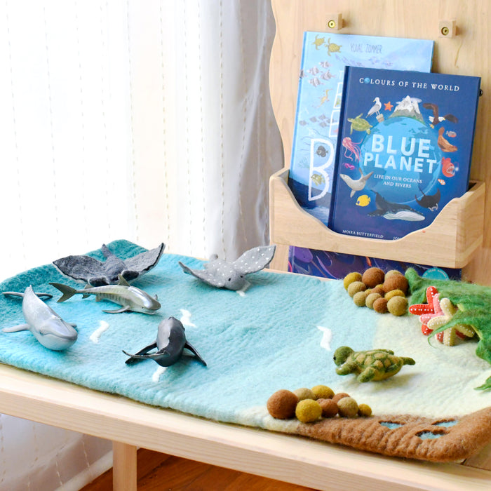 Tara Treasures Large Sea and Rockpool Play Mat Playscape